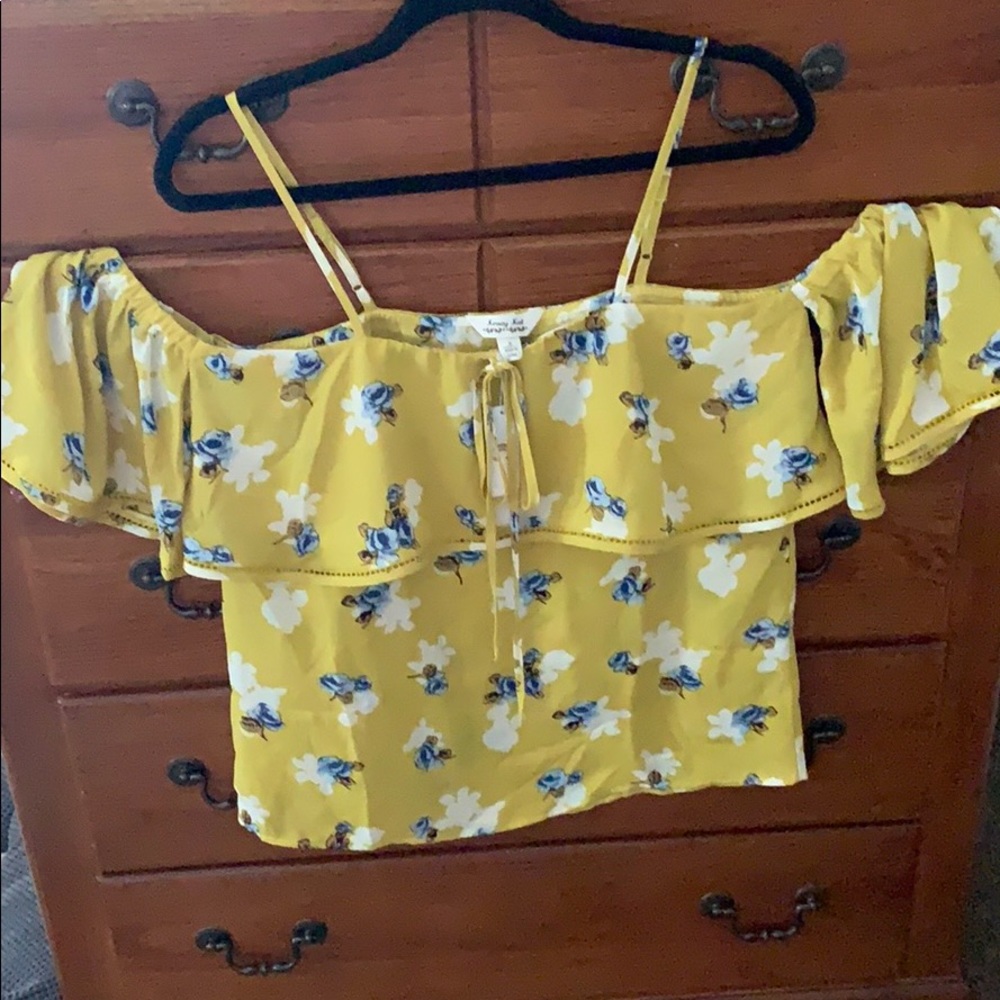 Off the shoulder blouse